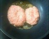 鶏ひき肉の照り焼きハンバーグ作り方2写真