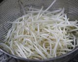 セロリともやしと豚肉の豆板醤炒め作り方3写真