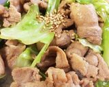 【簡単】材料少なく炒めるだけ豚バラ丼作り方3写真