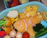 名前入り 簡単 飛行機♪ 幼稚園お弁当作り方5写真