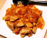 おからで！鶏肉と新じゃがのガリトマドリア作り方1写真