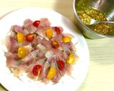アジの☆カルパッチョ作り方4写真