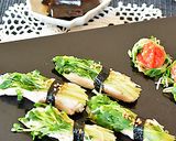 カイワレ大根の昆布締め・鶏ささ身にのせて作り方3写真