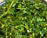 アンチエイジング◎ゴマたっぷり大根菜炒め作り方2写真