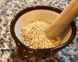 アンチエイジング◎ゴマたっぷり大根菜炒め作り方8写真