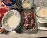 苺のレアチーズケーキ風　ヨーグルト＋油作り方2写真