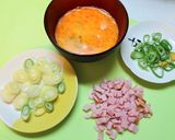 300人☆焦がし醤油にんにくチャーハン作り方1写真