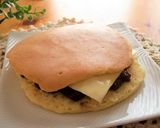 ホットケーキサンド　あんこチーズ作り方13写真