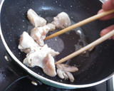 鶏肉と長芋の粒マスタード炒め作り方4写真