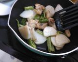 鶏肉と長芋の粒マスタード炒め作り方6写真