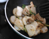 鶏肉と長芋の粒マスタード炒め作り方7写真