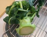 ブロッコリーの葉と芯の捌き方と茹で方作り方1写真