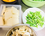 ☆きのことお豆腐の卵とじ☆作り方1写真