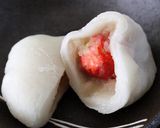 おやつ♪冷凍餅と自家製白あんでいちご大福作り方5写真