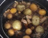 【男飯】鶏キンカンと鶏らレバーの甘煮作り方4写真