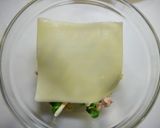 レンジで簡単！豆苗ツナポテトチーズ作り方4写真