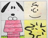 簡単♡キャラ弁スヌーピー作り方1写真