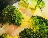 塩０☆ソーセージ＆ブロッコリーのバター煮作り方4写真