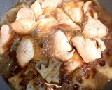 簡単節約☆鶏胸肉とれんこんのあんかけ炒め作り方8写真
