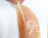 鳥わさを梅肉で作り方2写真