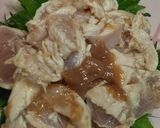 鳥わさを梅肉で作り方8写真