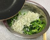 作り置きに♪ほうれん草としらすのナムル風作り方4写真