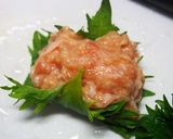 しっとり柔らか♪胡麻味噌つくねの大葉巻き作り方2写真