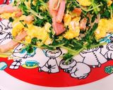 8分でもう1品！豆苗とベーコン炒め作り方5写真