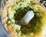 ブロッコリーの茎入り☆ハンバーグ作り方1写真