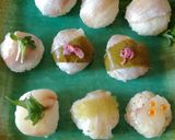簡単！お祝い 小鯛ささ漬のてまり寿司作り方7写真