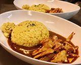 簡単マグロの肉カレー作り方4写真