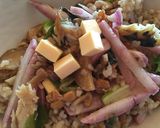 納豆と鯖のサラダ風まぜご飯作り方3写真