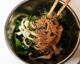 茎わかめと自家製切り干し大根ナムル作り方3写真
