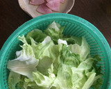 大量消費に♪ レタスのマヨ炒め作り方1写真