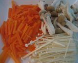 揚げ出し豆腐　キノコたっぷりあんかけ作り方2写真