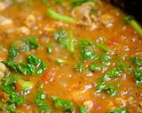 五代庵梅レシピ｜菜の花と梅のチキンカレー作り方4写真