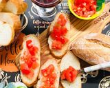 トマトブルスケッタは食べやすく柔らかく作り方6写真