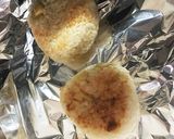 残り物の筍ご飯で大葉味噌焼きおにぎり♩作り方4写真
