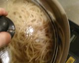 トマト缶シチューで「トマトスパゲッティ」作り方2写真