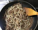 ひき肉ともやし丼作り方3写真
