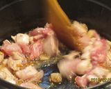 鶏モモと大豆の腐乳煮込み作り方4写真