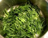 セリの酒蒸し煮作り方5写真