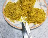 絶品我が家のラーメンサラダ作り方3写真