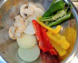 鶏手羽中の人参ビネグレットソース！作り方2写真