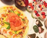 ちらし寿司ケーキ♡ひな祭り♡誕生日にも♡作り方9写真