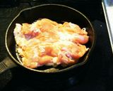 簡単ジューシー鶏ももスキレットステーキ作り方3写真