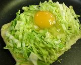 ボリューム満点！お好み焼き風油揚げ作り方4写真