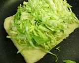 ボリューム満点！お好み焼き風油揚げ作り方3写真