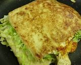 ボリューム満点！お好み焼き風油揚げ作り方6写真