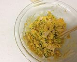簡単！かぼちゃとハムのホットサラダ作り方4写真